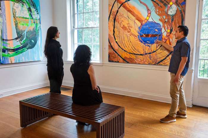 Solo and group exhibitions at Glyndor Ga