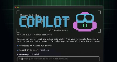 Image of a terminal interface of GitHub Copilot CLI