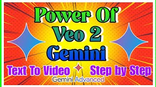 Power of Veo 2 Gemini| Gemini Veo 2 Feature|Text to Video Maker Gemini [Android Mobile app]