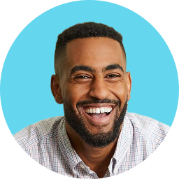 Kontaktfoto einer Person