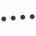 black dots wave