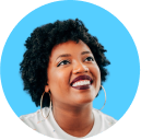 Kontaktfoto einer Person