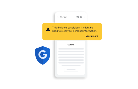 Dank Google Workspace Security Message werden Nutzer*innen vor Problemen vorgewarnt, die anderswo aufgetreten sind.