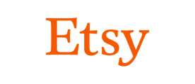 Företagslogotyp för Etsy