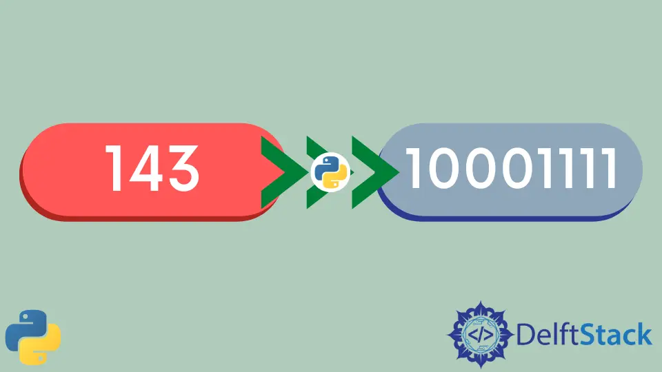 Converter Int para Binário em Python