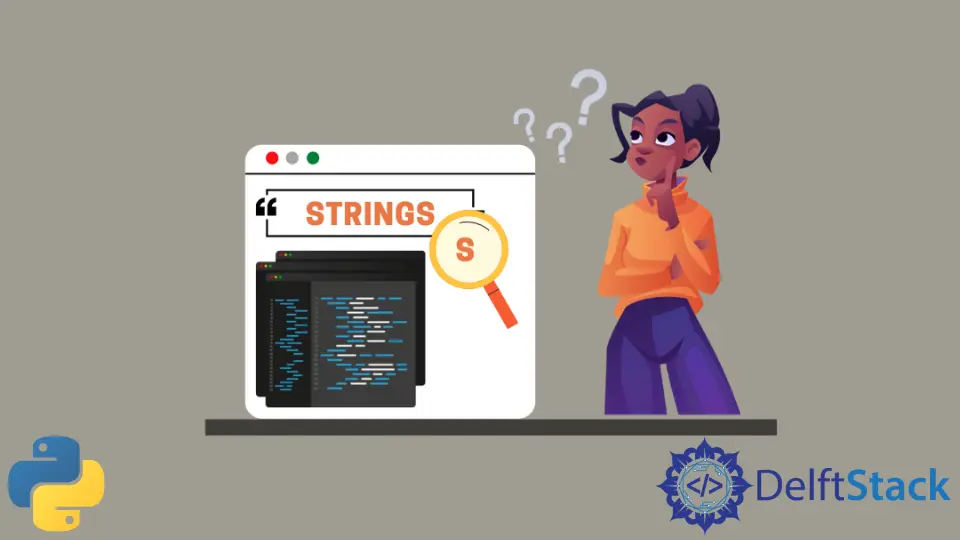 How to Find First Occurrence in a String in Python