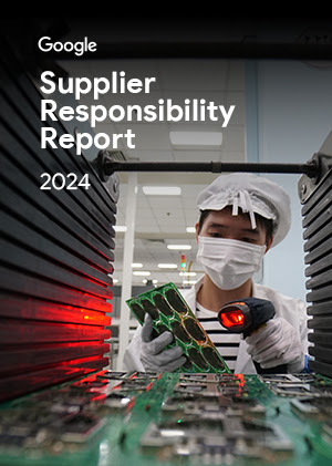 Cover image of the 2024 Responsible Supply Chain Report