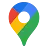 The Google Maps logo, a multicolored pin with a gray circle in the middle.