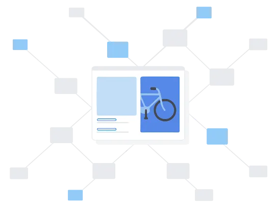 Nach Themen sortierte und kategorisierte Suchergebnisse