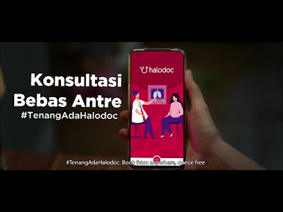 Vorschaubild von einem Video von Halodoc, das zeigt, wie man in der App einen Praxistermin buchen kann