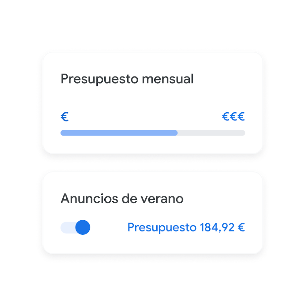 Define tu presupuesto