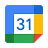 The Google Calendar logo, a multicolored calendar icon with "31" in the middle.